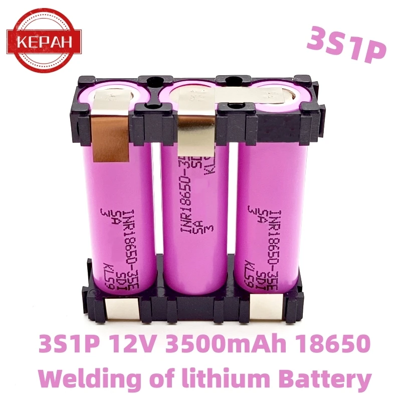 NEW 20A 18650 35E 3500mAh 7000mAh 2S 3S 4S 5S 6S /1P 2P 7.4V 12.6V 14.8V 18V 25.2V For Screwdriver batteries weld battery pack