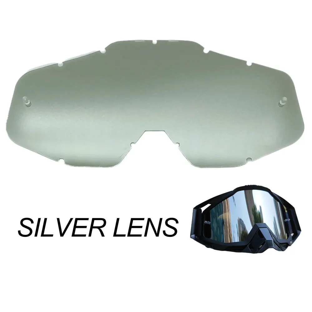 Motocross Brille Ersetzen Objektiv Offroad Motorrad ATV Motorrad Brille Farbe Objektiv Helm Brille Objektiv Zubehör Ersatz Objektiv – Detail 3