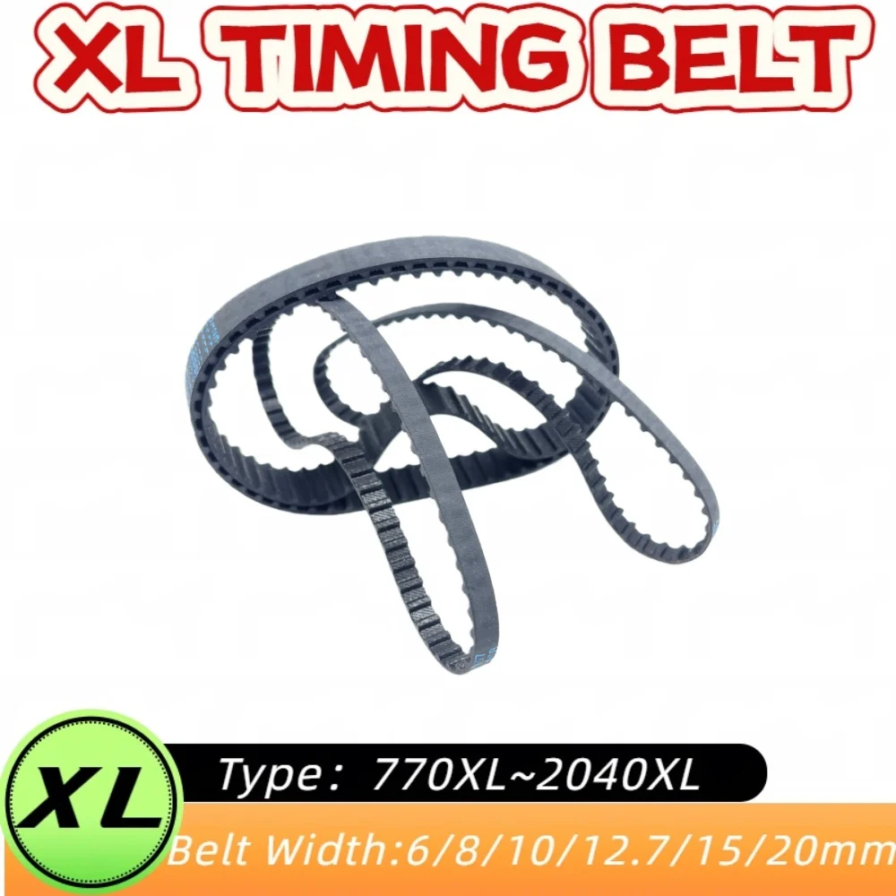 XL Rubber Timing Belt Tooth Pitch 5.08mm Synchronous Belt for CNC Model 770XL to 2040XL Available in Widths 6mm to 20mm
