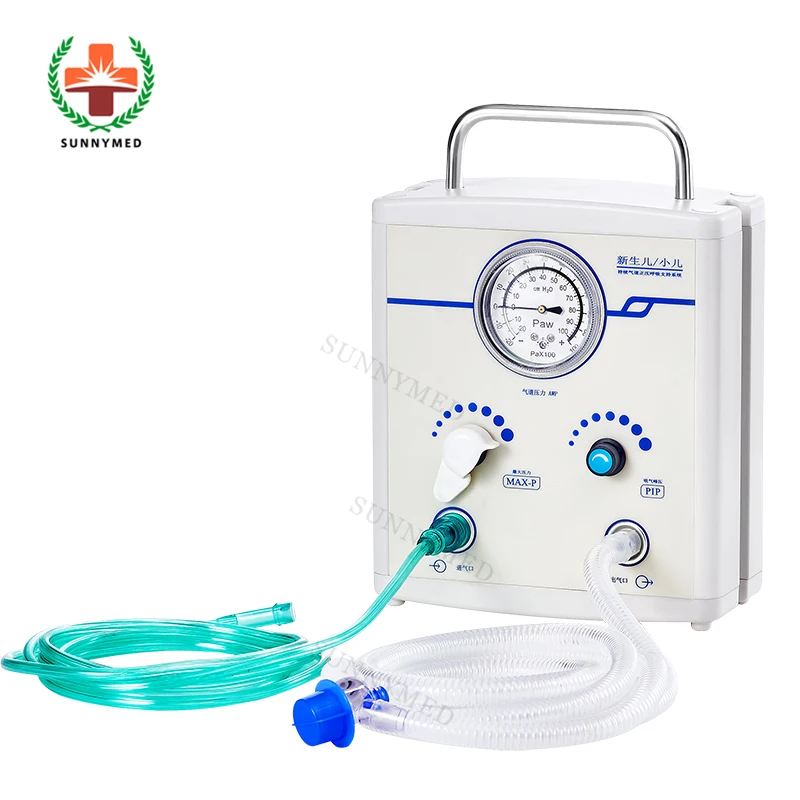 SY-KR031 Medical Neonatal Resuscitation Neopuff Infant Resuscitator with safe precise and comfortable PIP and PEEP Resuscitator