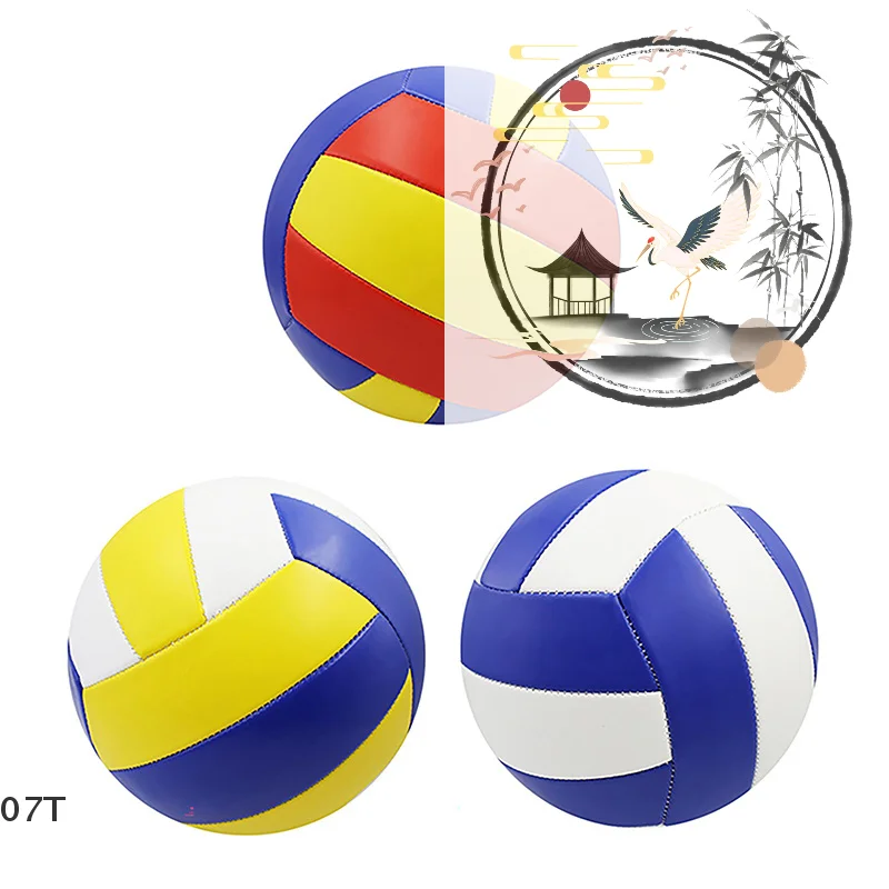 Voleibol de competición profesional, voleibol de PVC, tamaño 5, para playa, exterior, Camping, voleibol, juego interior, pelota de entrenamiento