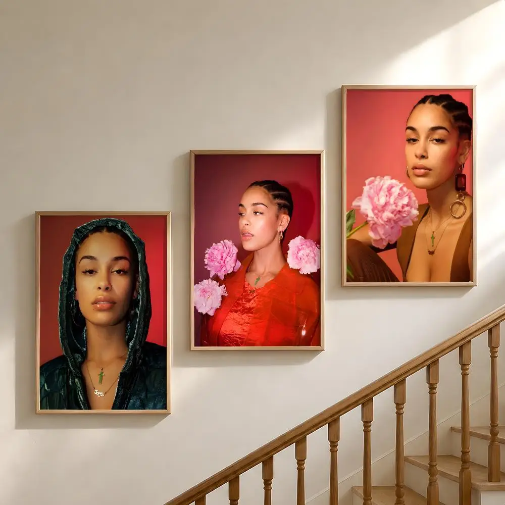 Singer J-Jorja S-Smith Blue Lights Poster Waterproof HD Modern Peel And Stick Wall Decor Bedroom Living Room Dorm Office