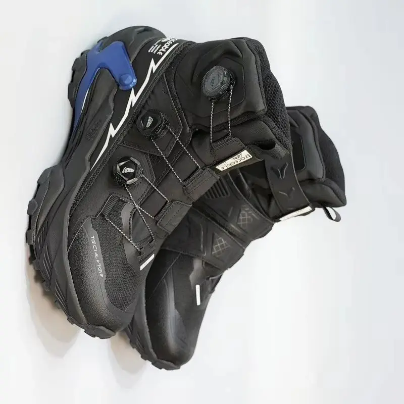 

2026 Hiking Shoes For Men Women High Top Quick Lacing Outdoor Shoes Waterproof Mountaineering Boots Couples Travel Shoe