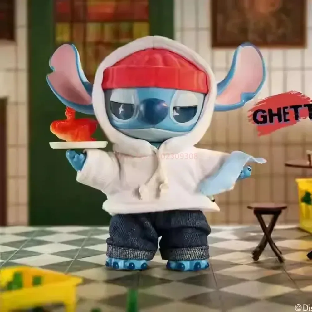 Stitch Gen Z Street Series กล่องตาบอดอะนิเมะไวนิลจี้กระเป๋าตกแต่ง Surprise แฟชั่นของเล่นเด็กของขวัญวันเกิด