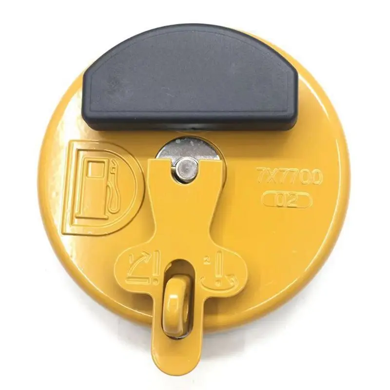 AU33-1 Piece Excavator Fuel Tank Cap Padlock Filter Diesel Tank Cap Durable In Use For CATERPILLAR CAT 320B/C/D 329D 330C 325C 3