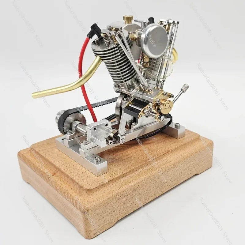 MUSA-Harley V2 new, simplified version, two-cylinder four-stroke engine model, enlarged version