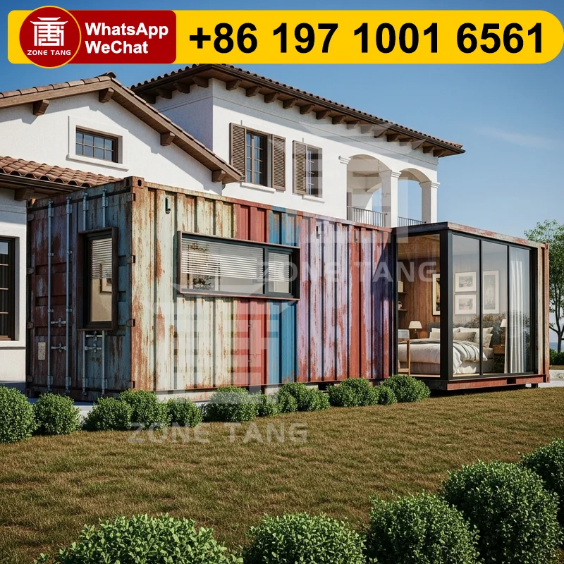 

Prefab Container System Multi Room Prefab Houses Long Life Standalone Home Flat Pack Home Tiny Homes Container Buildings Folding