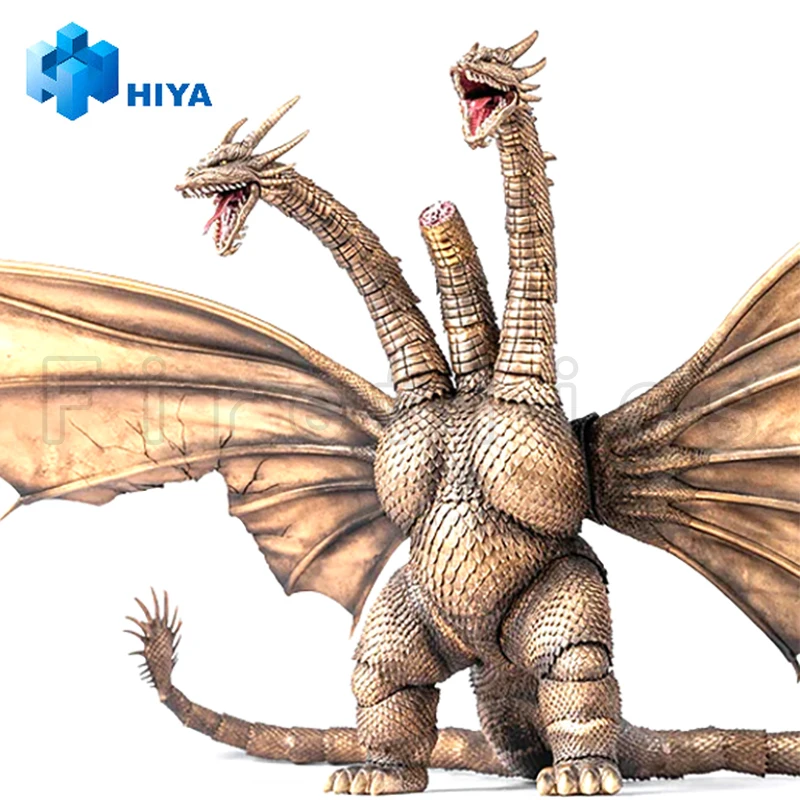 

Фигурка HIYA 33 см, серия Exquisite Basic, Годзилла против Кинг-Гидора, версия Кинг-Гидора с боевыми повреждениями (1991), аниме-игрушка