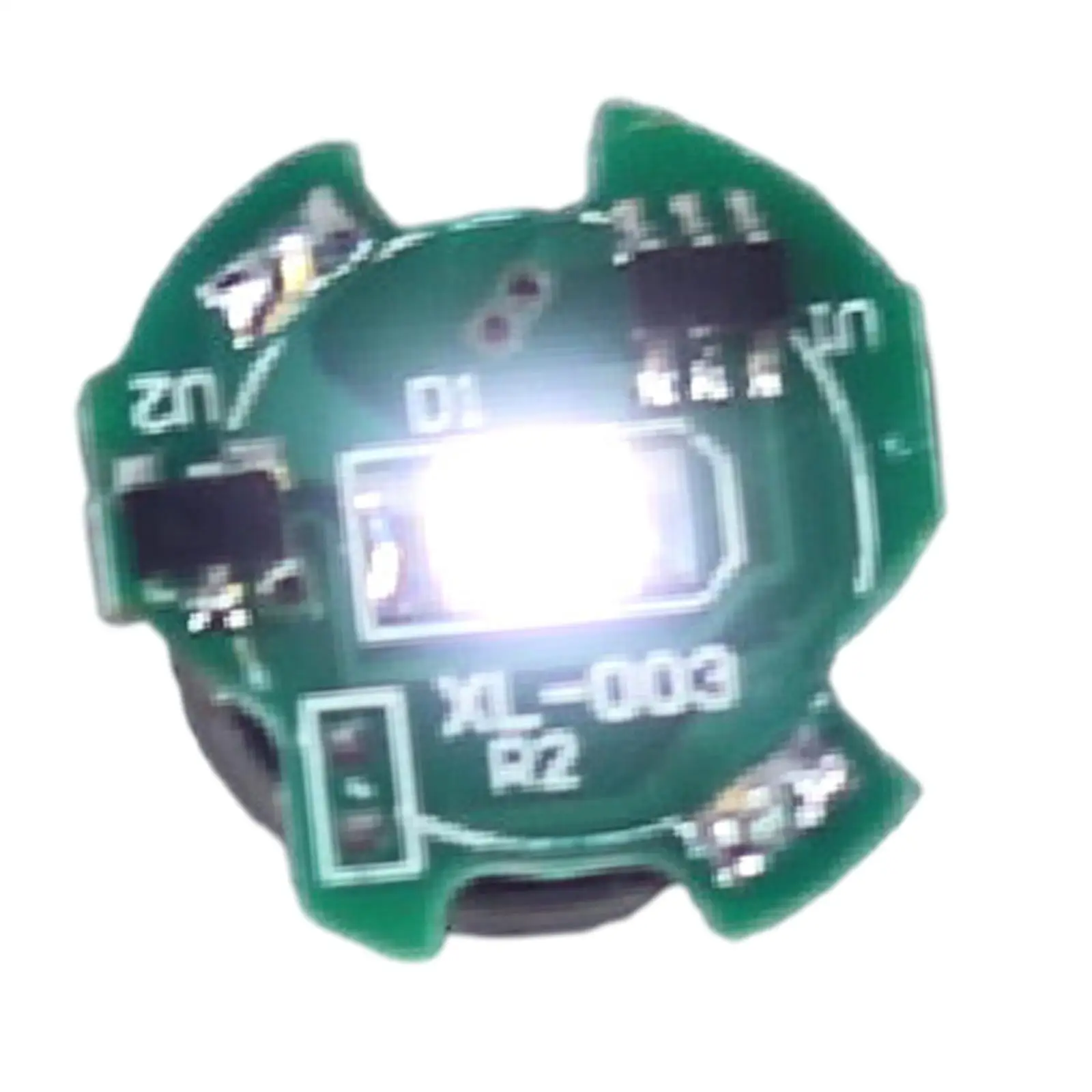 2Xled Magnetron Schakelaar Licht Plus Licht Model Chip Voor Model Figuren Wit