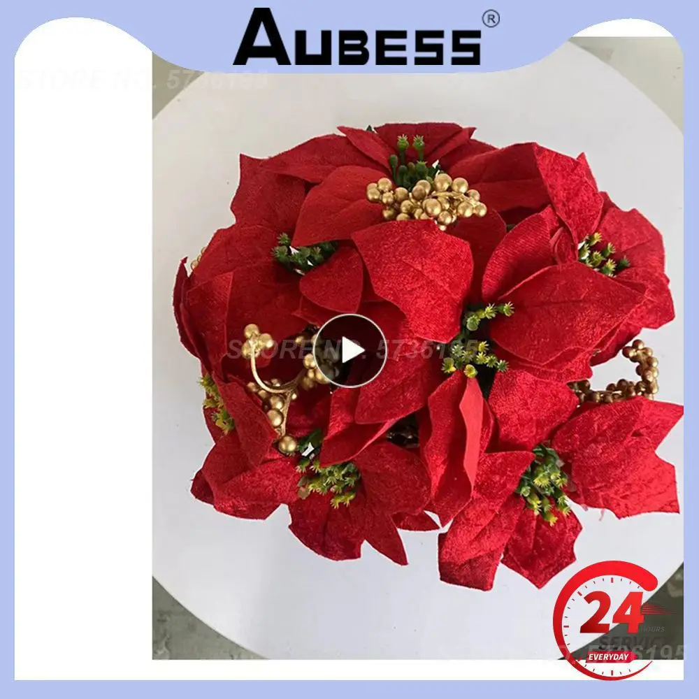 

Christmas Decoration Table Wreath Add To The Festive Atmosphere Simulation Desktop Decoration Durable And Long Lasting