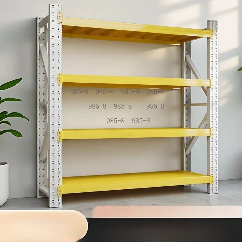 Multi-Layer Butterfly Hole Shelf, Household Balcony Storage Rack, Warehouse Sundries & Express Storage Rack