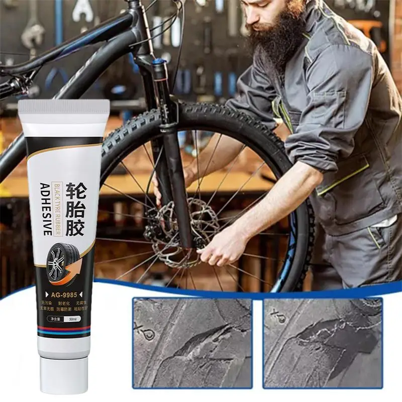 

Tire Repair Glue Strong Rubber Wear resistant Non corrosive Adhesive Tire Sealing Bonding Glue Tire Repair Sealant Automobile