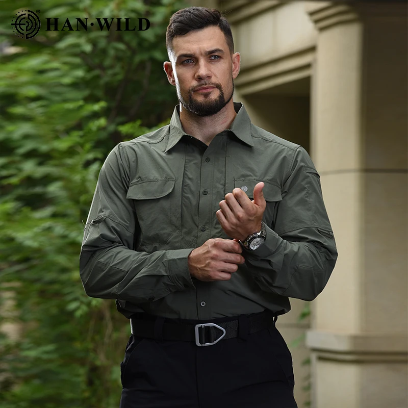 

Men Quick-Drying Shirt Army Military Long Trousers Tactical Military Training Combat Suit Breathable Casual Clothing