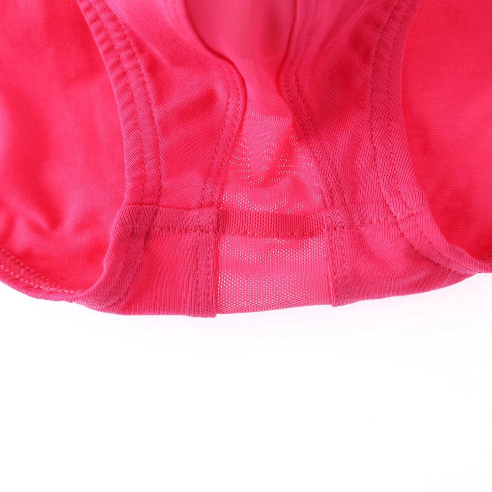 

Simple Briefs Men Breathable Bulge Pouch 95% Cotton Stretch Underwear Lingerie Solid Color Sexy Man Panties