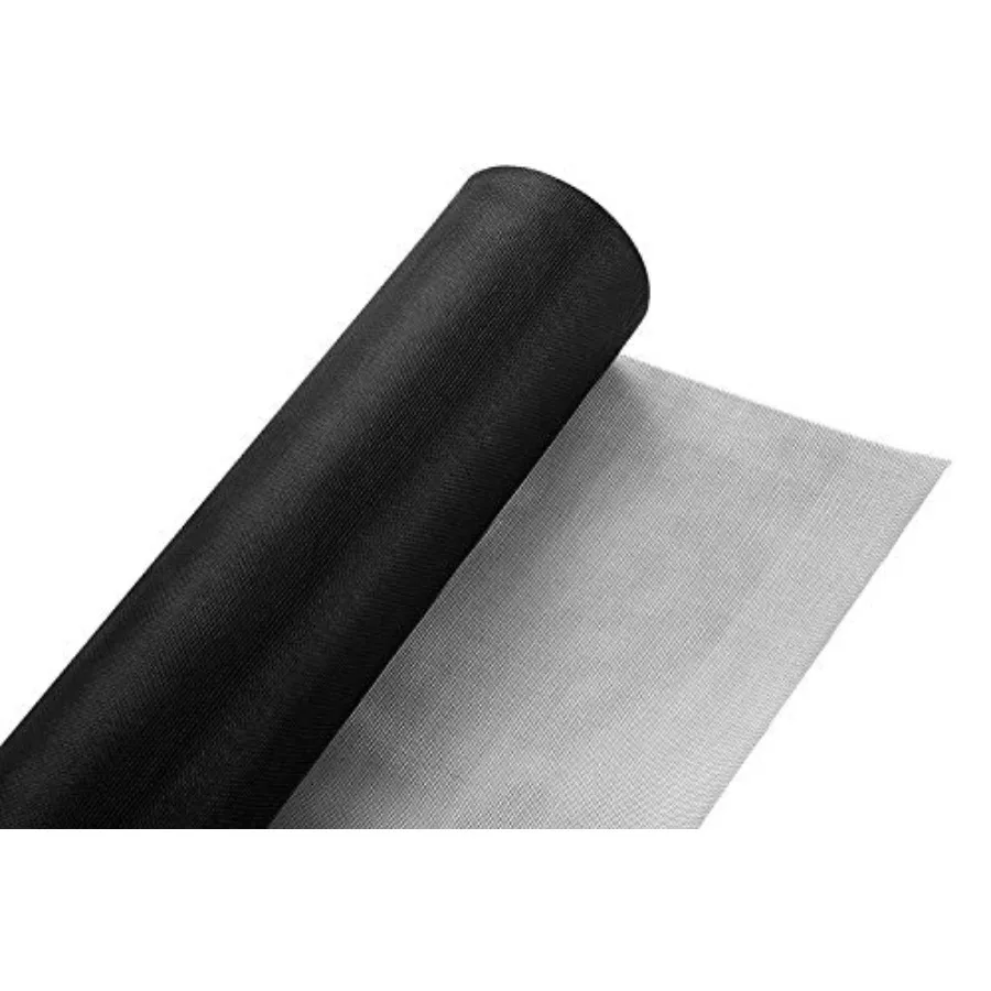 

Рулонная сетка FiberglaScreen 48" x 00' (непрерывный рулон) с УФ-защитой для установки и ремонта дверей и окон, 48" x 00' черная