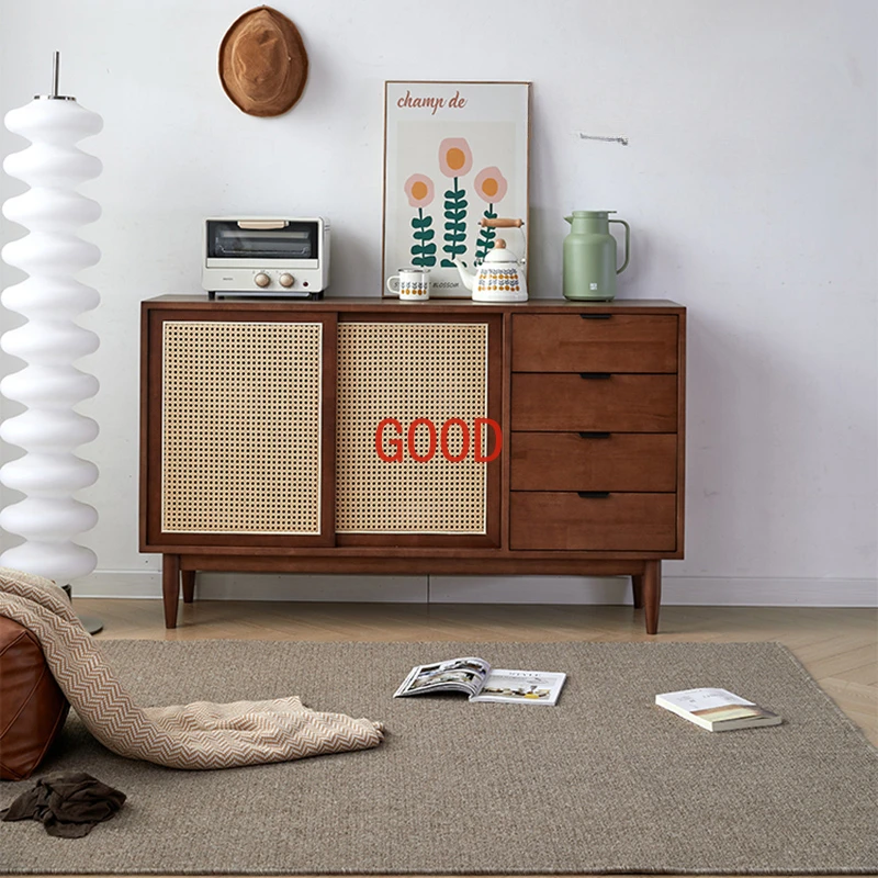 Деревянные шкафы для гостиной, боковые панели, дисплей, дизайнерские шкафы, входная мебель из ротанга