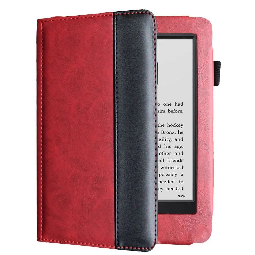 

PU Leather e-Reader Protective Case Funda Anti Scratch Paperwhite 1/2/3 Folio Cover 2011 2012 for Kindle Touch D01200