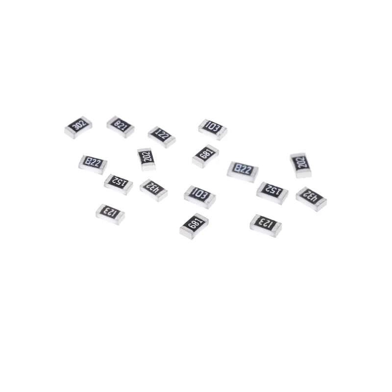 100pcs 1% 0603 SMD resistor 0R ~ 10M 1/10W 0.1 1 10 100 150 220 330 ohm 1K 2.2K 10K 100K 0R 0.1R 1R 10R 100R 150R 220R 330R 1M