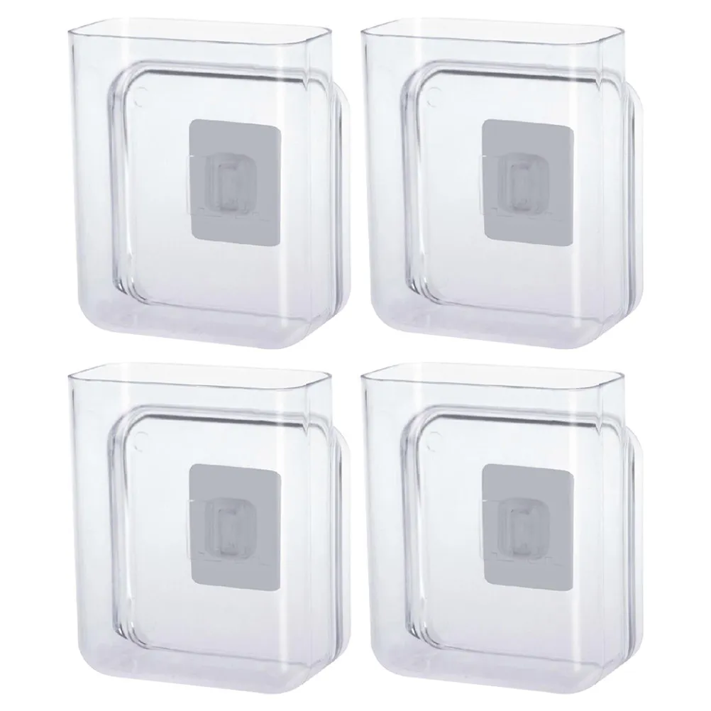 4pcs-wall-hanging-storage-organizer-boxes-adhesive-phone-holder-storage-rack-for-kitchen-bedroom-office-wall-mount-phone-bracket