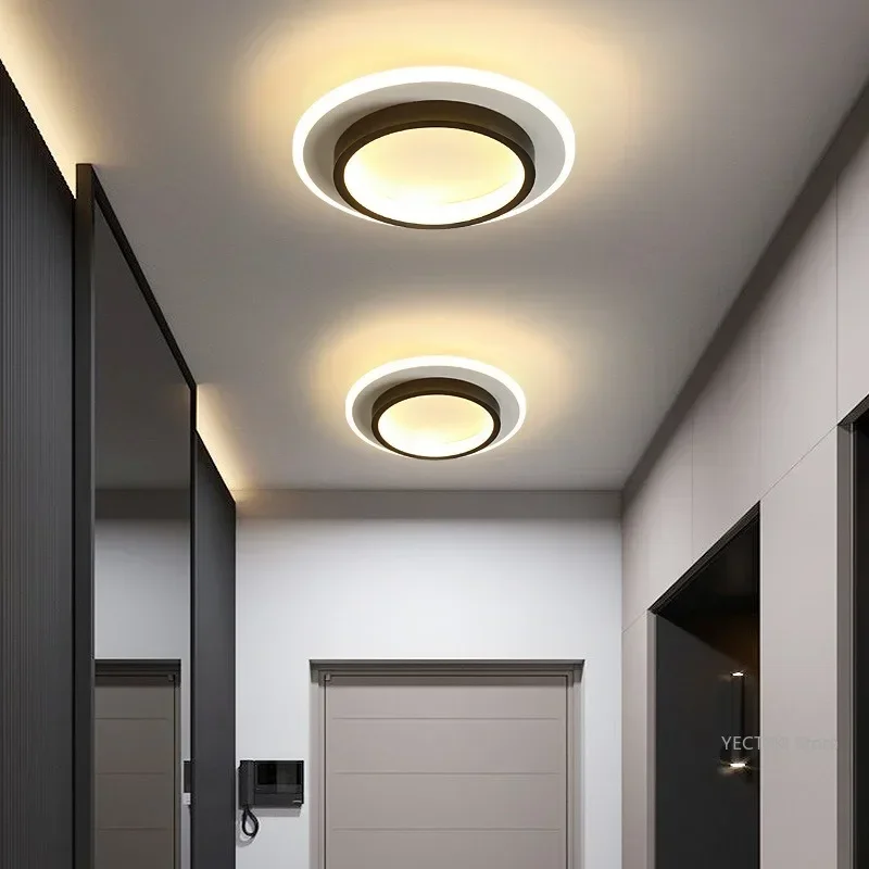 

GHEUVNJ Corridor ceiling light, simple modern corridor light, entrance balcony, dressing room, creative entrance ceiling light