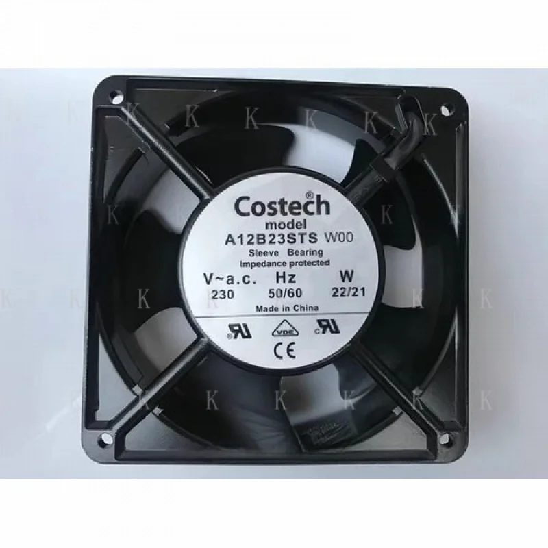 

C NEW FOR Costech 12cm A12B23STS W00 230V 22/21W Cooling fan
