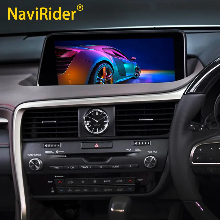 12.3 inch Android 14 Qled SCREEN Carplay For Lexus Rx450h RX200t RX350 RX300 RX 450H 200t 350 300 GPS Car Video Player 256gb