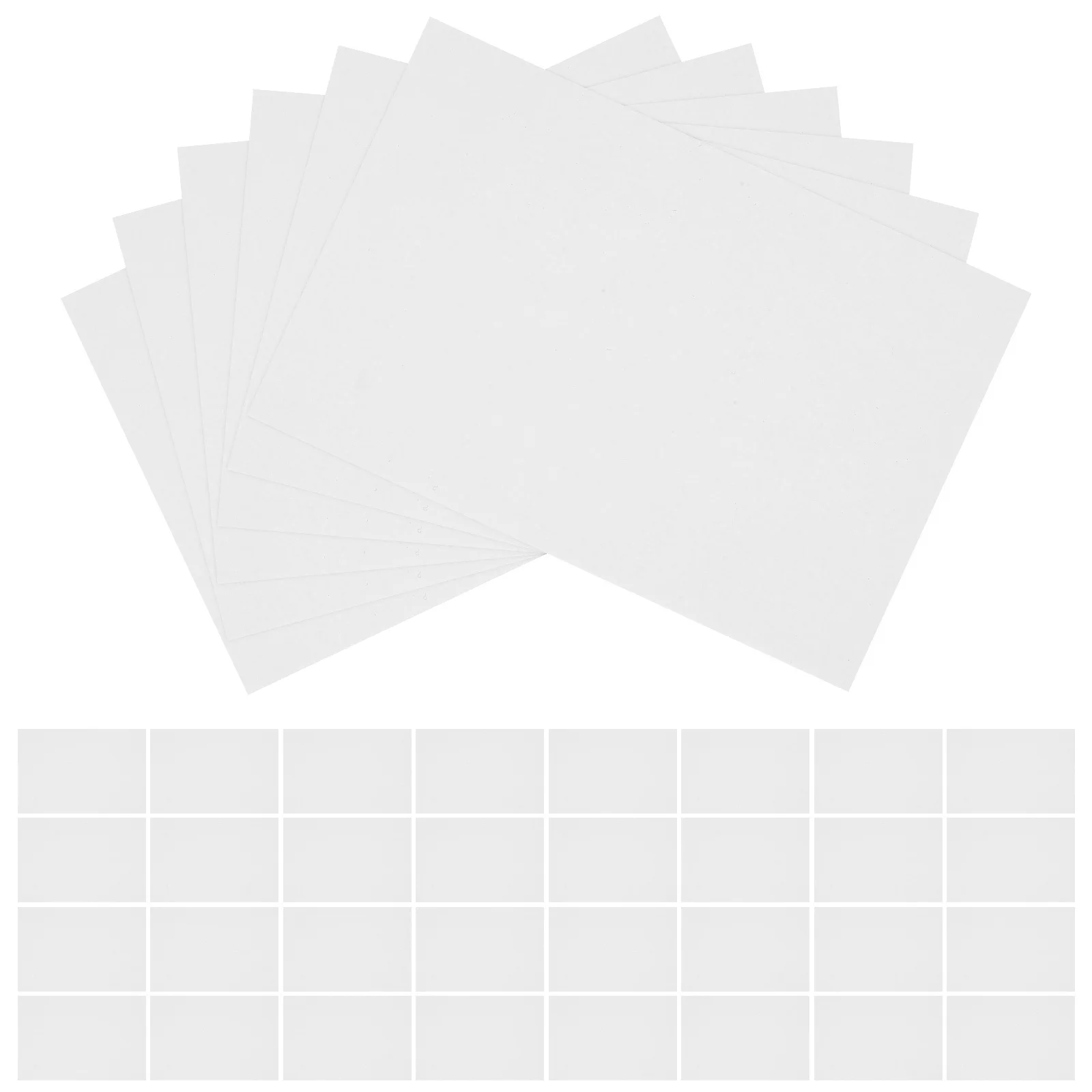 

60 шт. двусторонние пустые открытки «сделай сам», поздравительные открытки со словами, почтовые утолщенные карточки для художественных ремесленных проектов