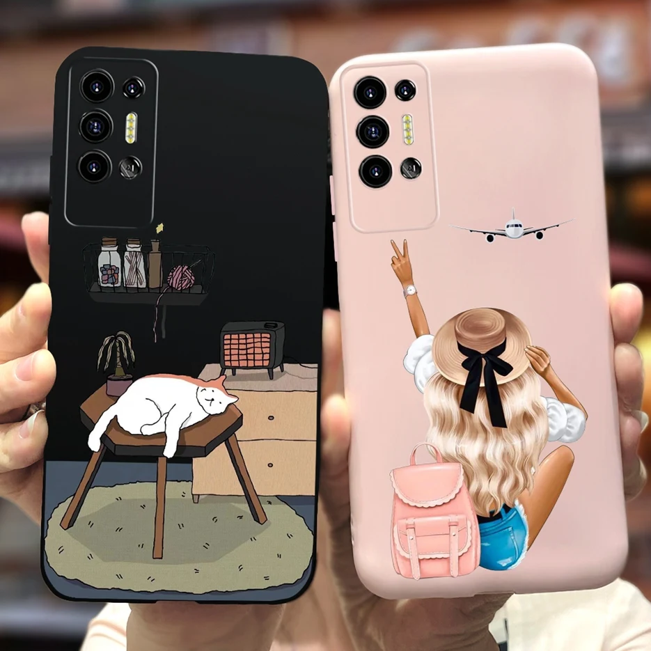 For Tecno Pova 2 Case LE7 LE7n Cute Fashion Cartoon Cover Soft Silicone Phone Case For Tecno Pova 2 Pova2 Back Cover 6.9\'\' Coque