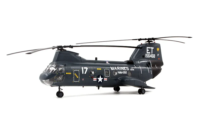1/72 37002 American ch-46f helicopter model hmm-262 Finished aircraft model