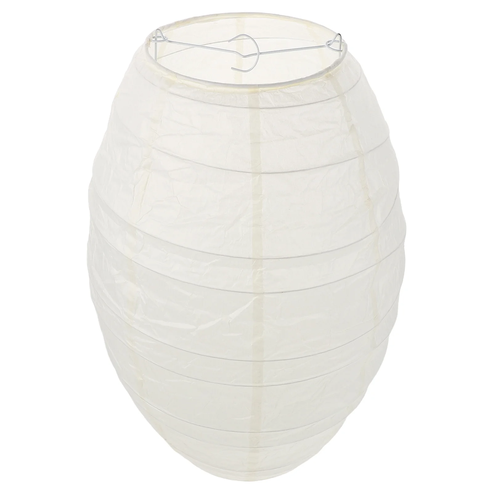 

Oval Handmade Paper Lantern Shade Foldable Pendant Ceiling Lamp Shade Hanging Lamp Cover for Home and Store Paper Lantern
