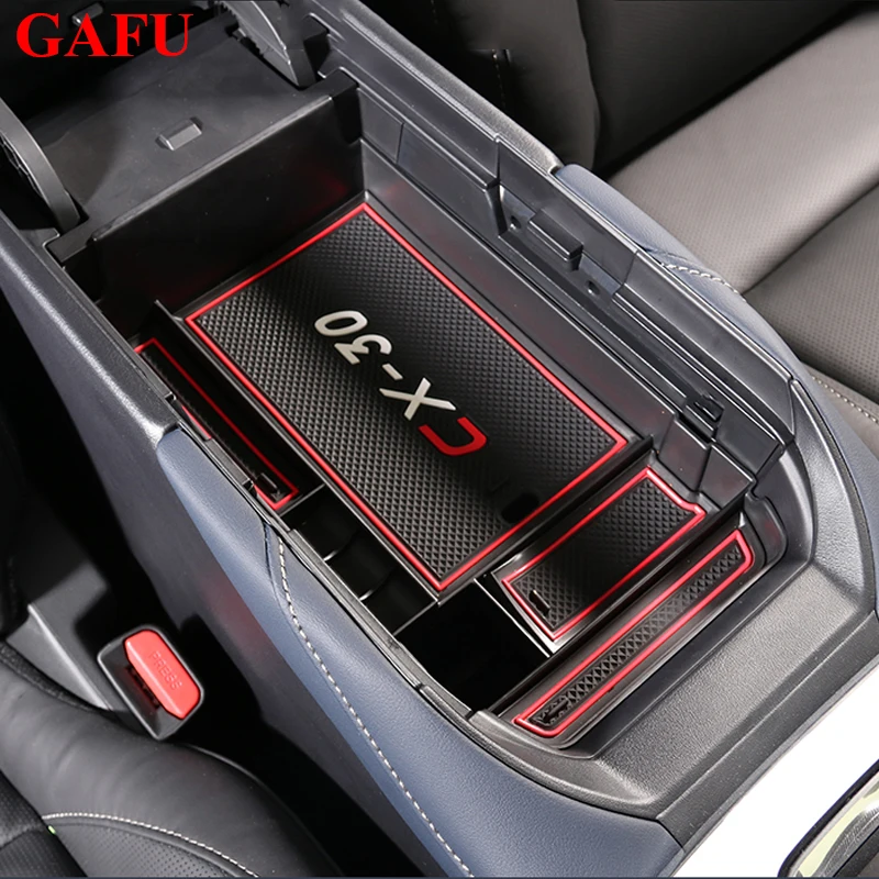 

for Mazda CX-30 CX30 2020 2021 2022 Auto Armrest Storage Box Center Console Compartment Glove Tray Organiser Case Accessories