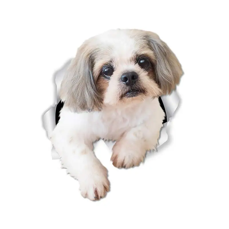 M463 Wurst Hund Rottweiler Hund Yorkshire Terrier Hund PVC Haushalt Dekoration Wand Aufkleber Toilette Aufkleber – Detail 6