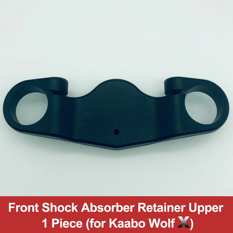 Wolf X Front Shock Absorber Retainer Upper Lower Bracket Stem Fixture Original for Kaabo Wolf X Warrior 10inch Electric Scooter