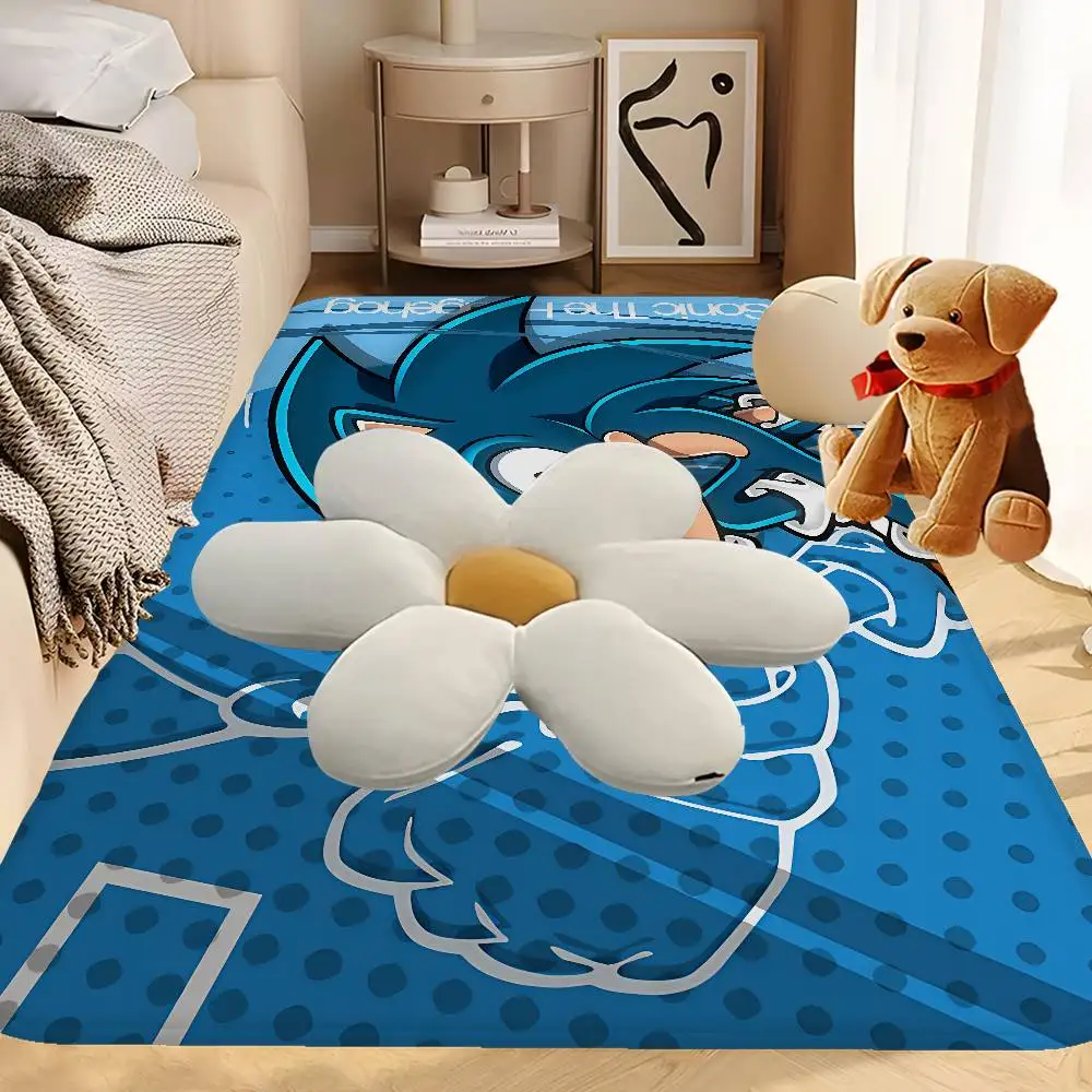 Game S-Sonic The H-HedgehogS Floor Mat Anti-slip Absorb Water Long Strip Cushion Bedroon Mat Alfombra