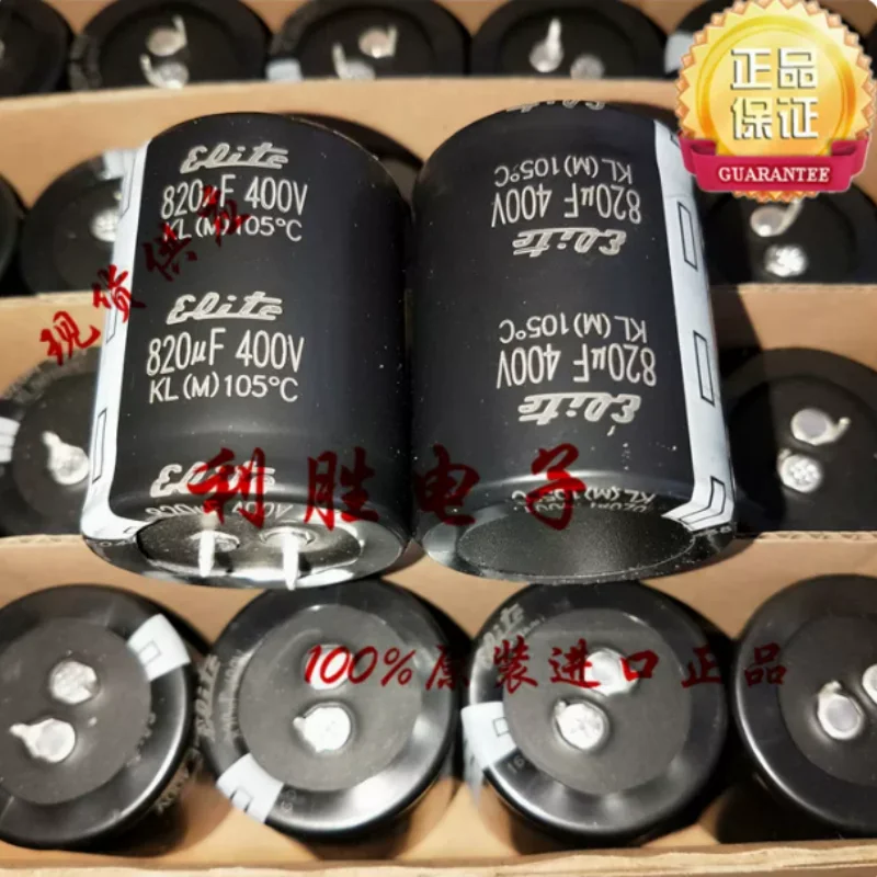 3PCS-10PCS 820UF 400V Taiwan Jinshan Capacitor Eletrolítico 400V820UF 35 * 45 KL 105 graus