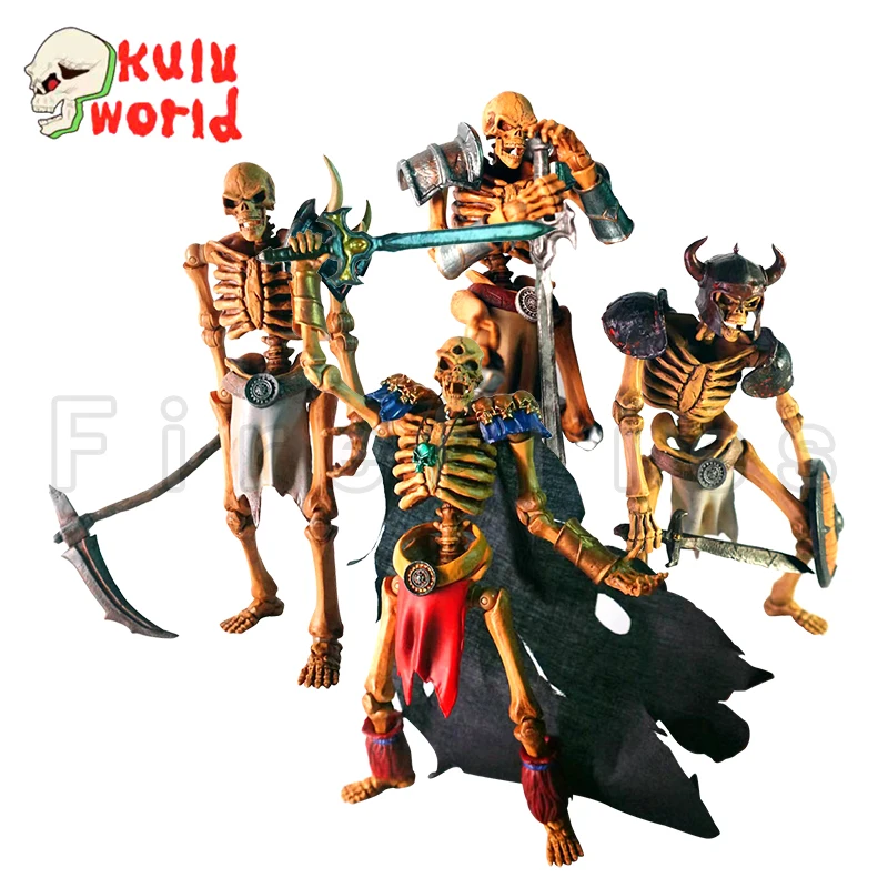 

1/12 6inches Kulu World Action Figure Eyes Soldier Knight Reaper Anime Collection Model Toy