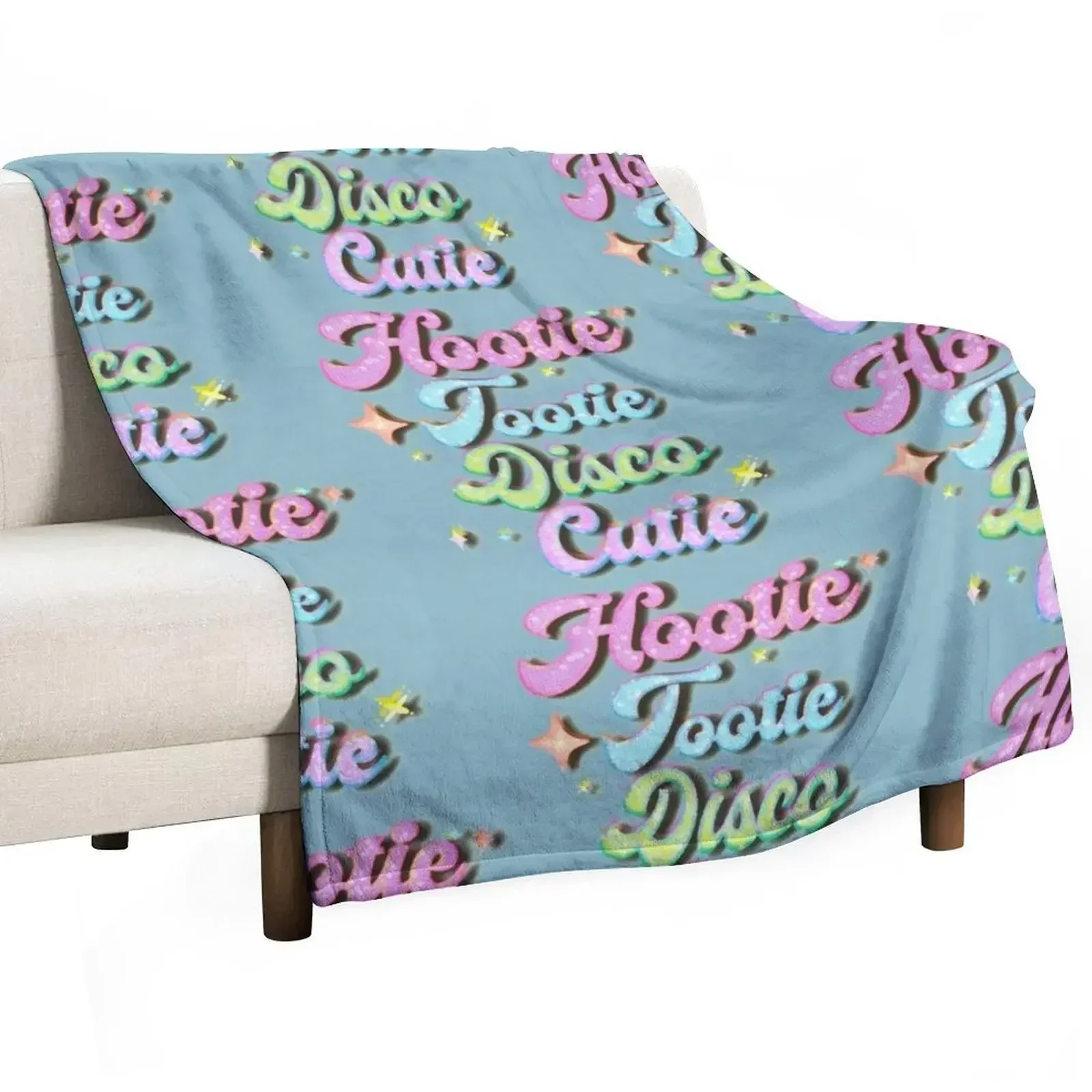 Disco Cutie“Original Vulture Vomit Design” if you buy it from anyone else, it has been stolen from me Throw Blanket