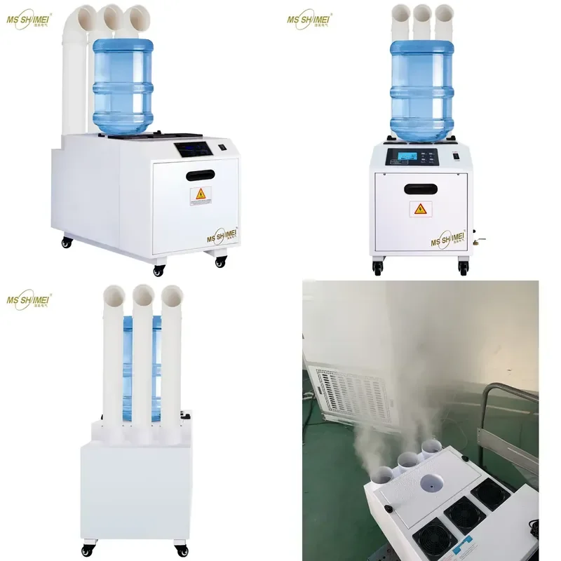for 15kg Large Industrial Commercial 15L Ultrasonic Air Humidifier High Capacity Mist Maker for Warehouse Factory Greenhouse