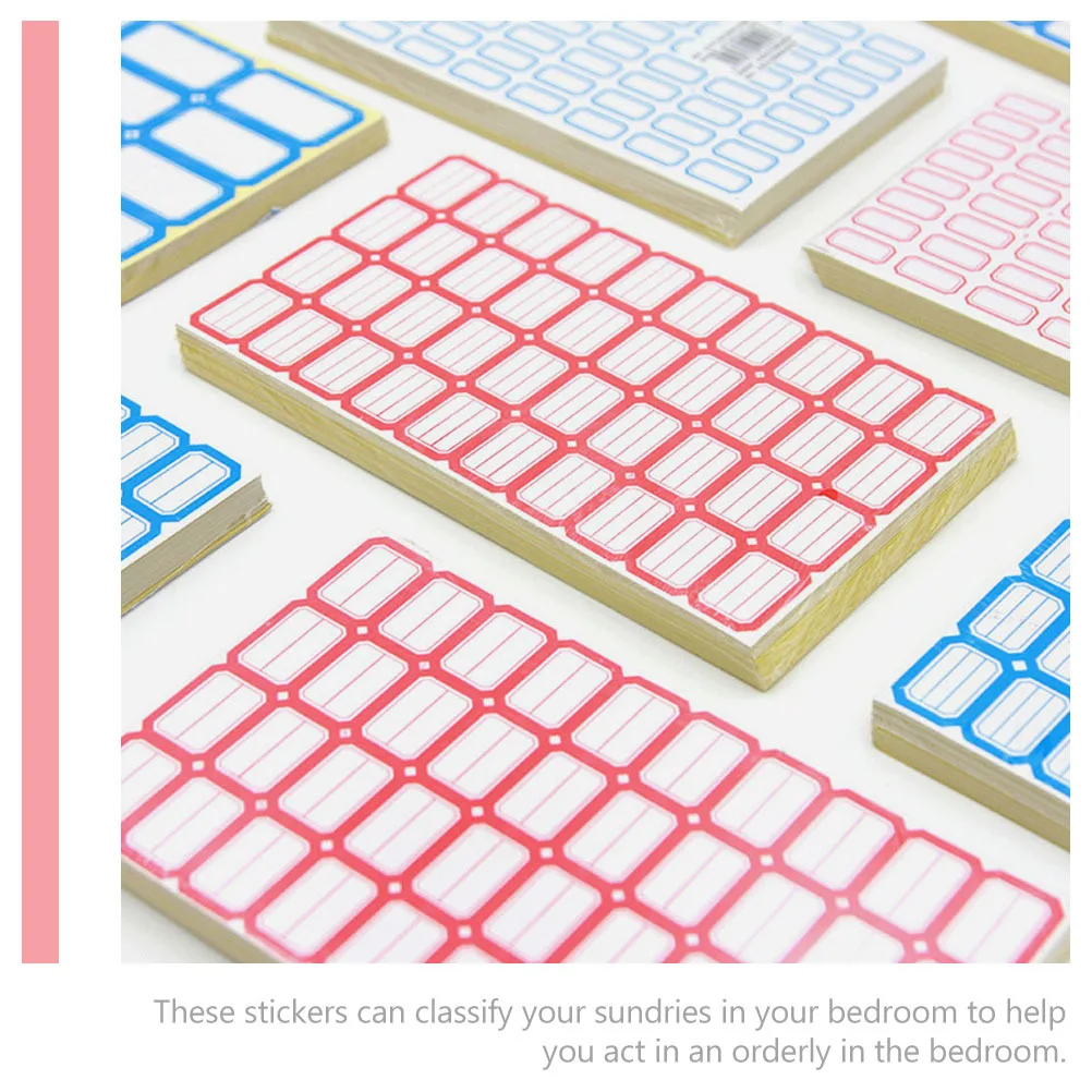 

140 Sheets Portable Waterproof Label Stickers Multi-Function Office Supply Office Price Tags Home Item Sorting Marker
