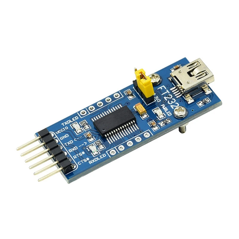 

FT232 USB UART плата мини-интерфейс USB к модулю последовательного порта UART FT232RNL для Win7/8/8.1/10/11 Android