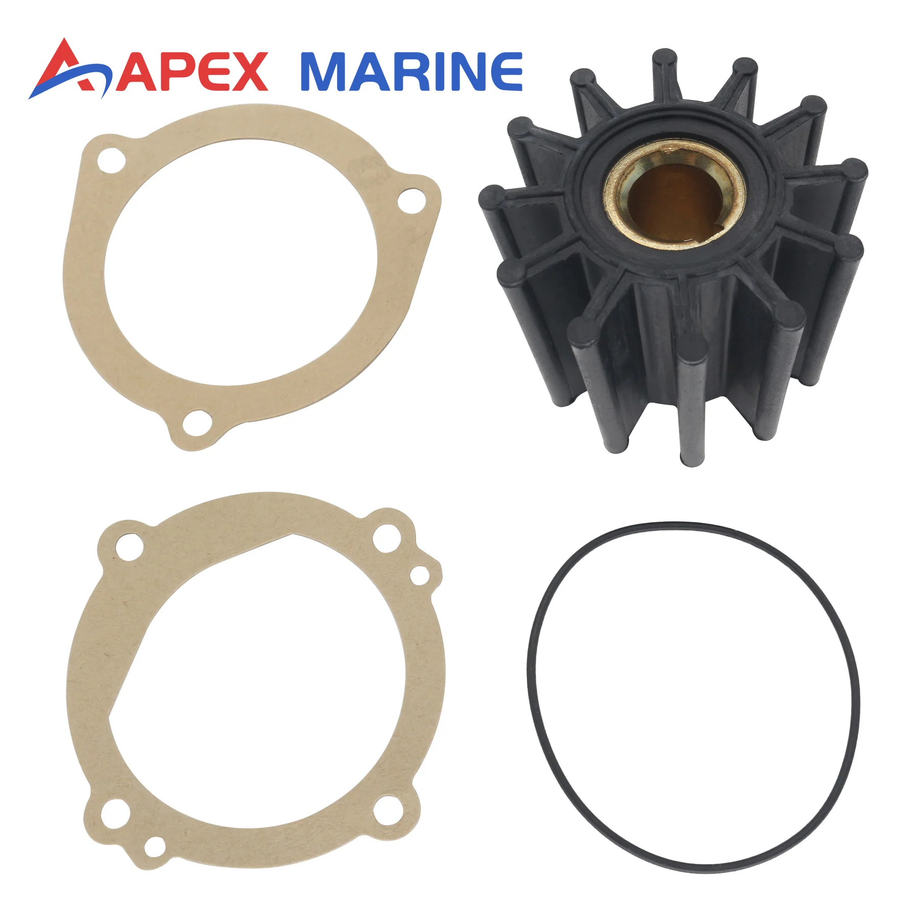 Replacement for Oberdorfer Marine Engine Water Pump Impeller Kit OEM Parts 6603 Gasket 7188 O-ring 8230 6684
