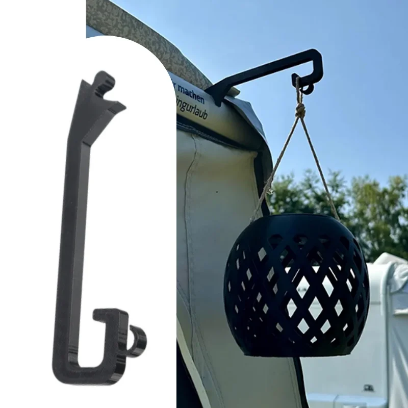 

Caravan Lantern Stand Holder Hook For Wigo Canopy Wave Structure Outdoor Camping RV String Lights Hanger DIY Decor Accessories