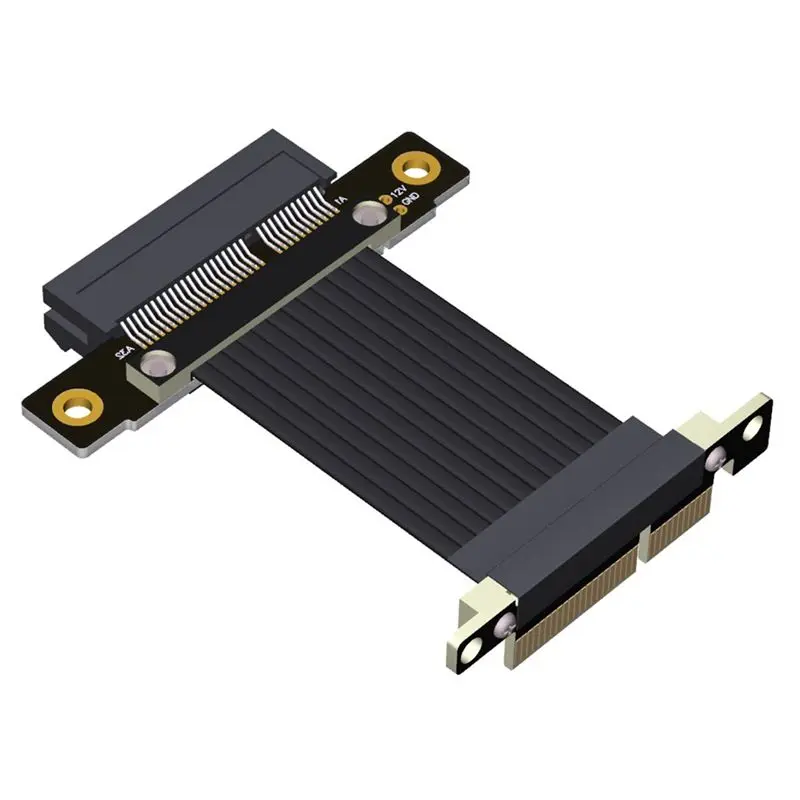 ABRI-PCI-E X4 To X4 Extension Cable PCI Express Riser Extender Converter Adapter Support Network Card SSD USB Card 10CM