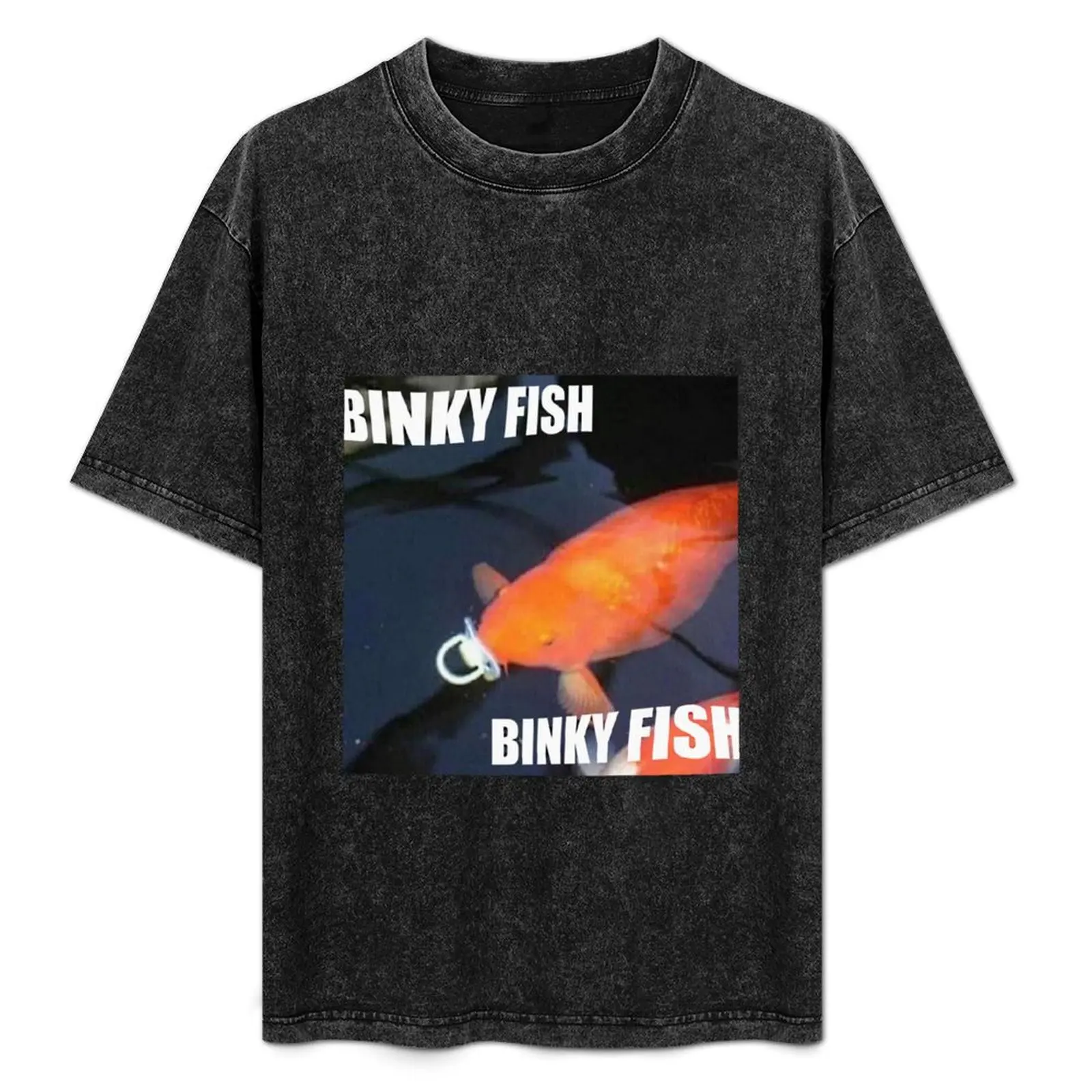 

Binky Fish T-Shirt Water Resistant Casual T-Shirt