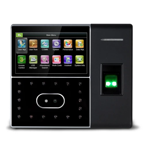 Imagen 2 del producto IFace302-sistema biométrico de asistencia facial, lector de huellas dactilares USB, reloj de tiempo, máquina electrónica de Control de acceso de empleado