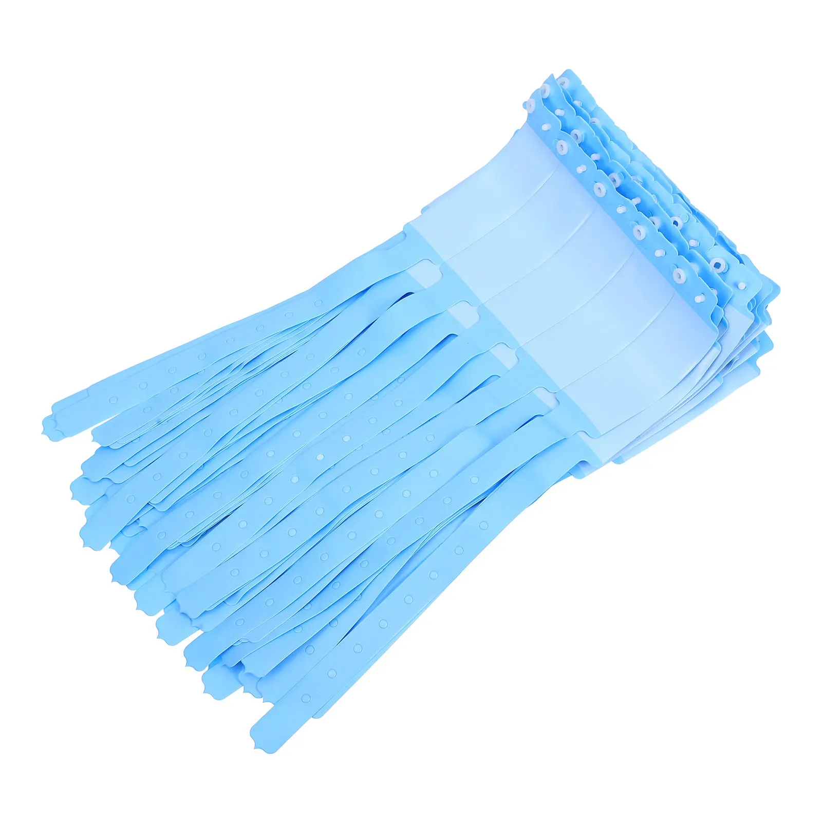 100Pcs Waterproof Blank Id Wristbands Disposable Hospital Wristbands Patient Identification Bracelets Easy Writable Wristband