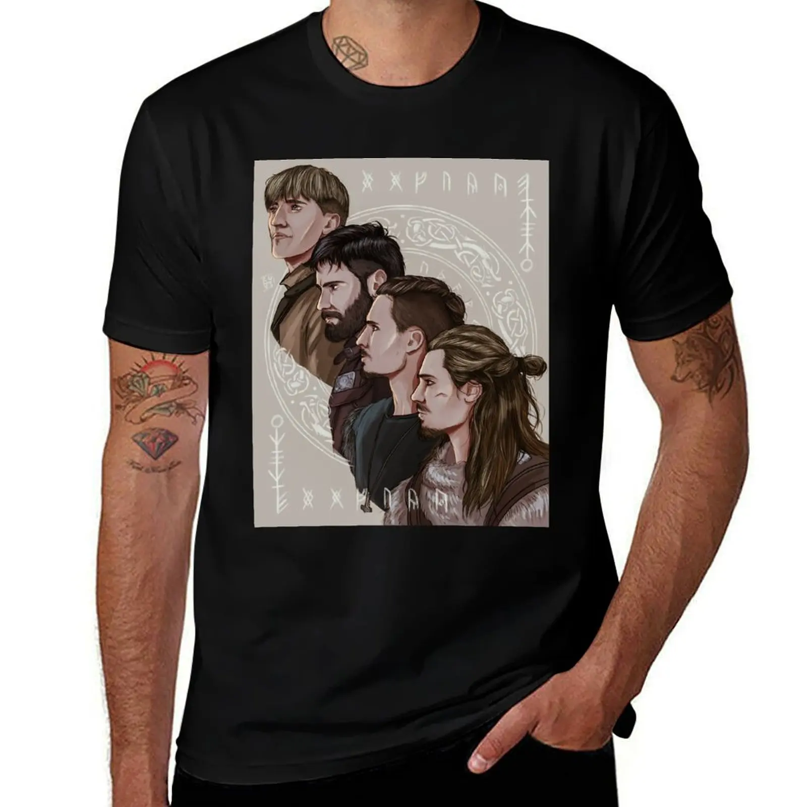 Team Uhtred T-Shirt Casual Loose Daily Wear T-Shirt
