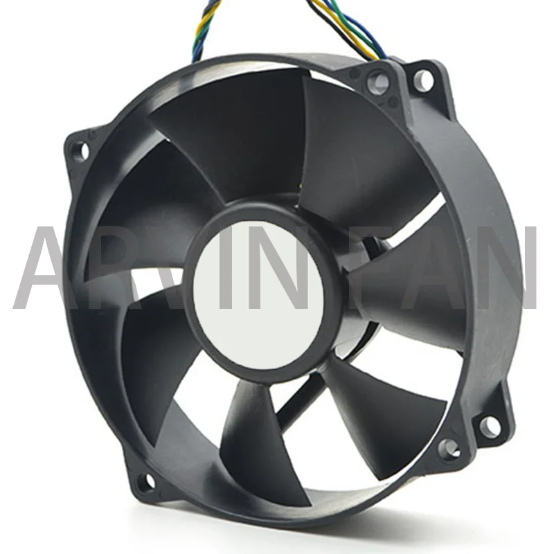 DA09025T12U 9025 90mm / 80mm x 25mm PWM Round Cooler Cooling Fan 12V 0.70A 4Wire 4Pin Connector Cooler