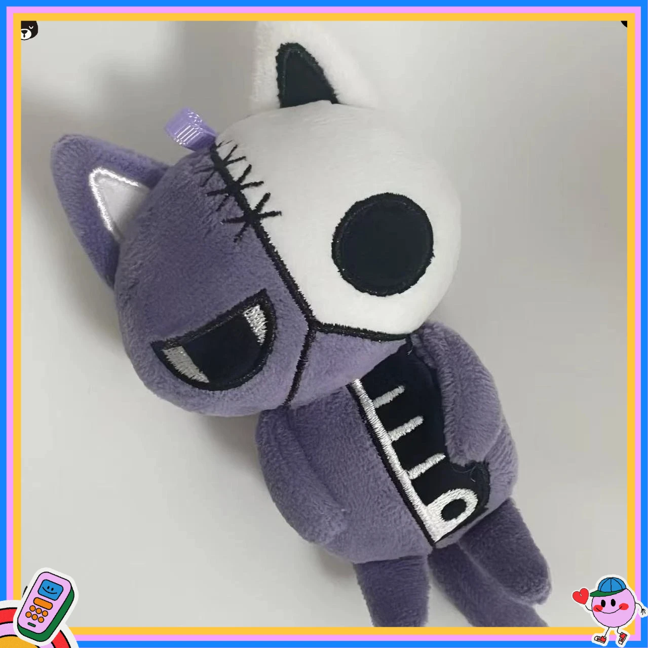 

10CM Panty & Stocking with Garterbelt Plush Doll Pendant Cotton Doll Plushies Figures Schoolbag Keychain Mascot Puppet Gift