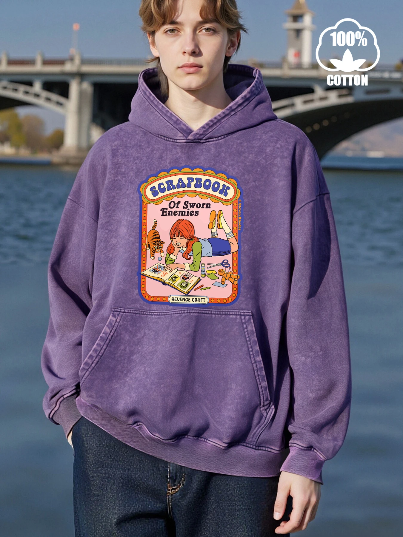 البومة شرب القهوة طباعة الرجال غسلها هودي موضة سترات قطنية عالية الجودة الخريف مريحة البلوز متعدد الألوان الذكور الشارع الشهير #3